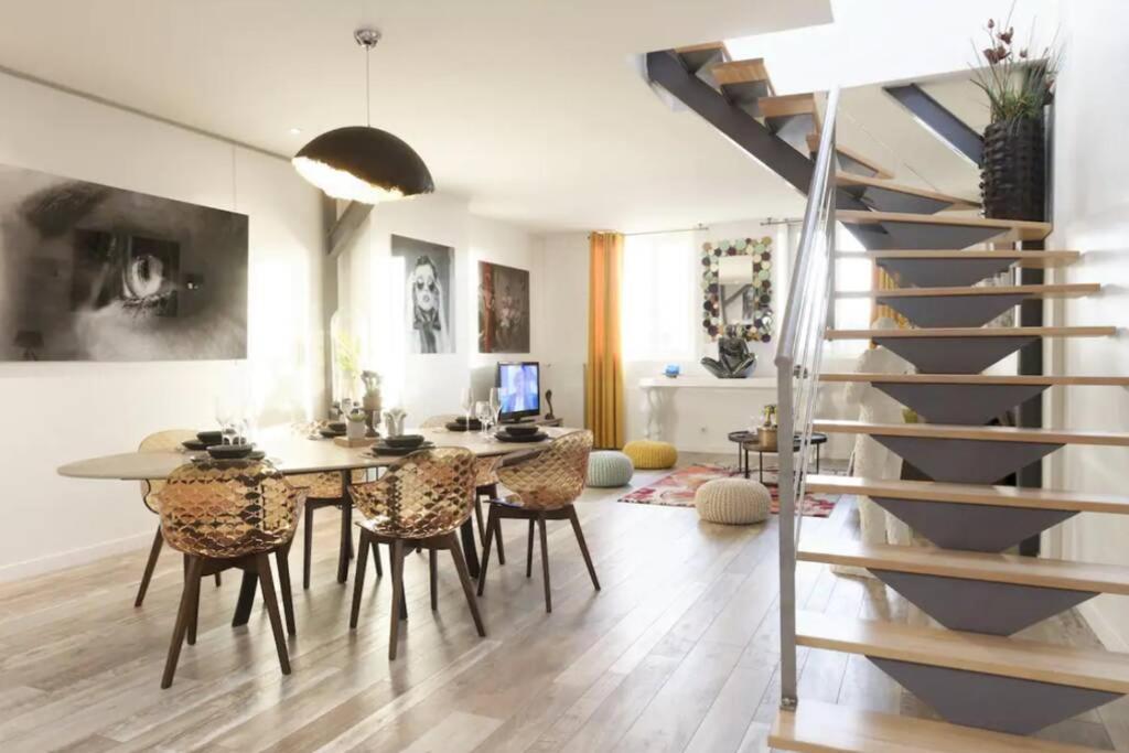 Reims Centre : Appartement Lumineux Et Atypique 46, Place D'Erlon 외부 사진